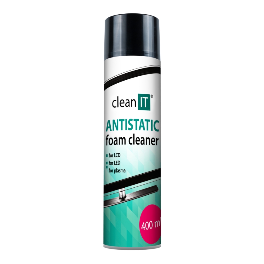 CLEAN IT CL-172 - Αντιστατικό καθαριστικό/ αφρός καθαρισμού οθόνης 400 mm