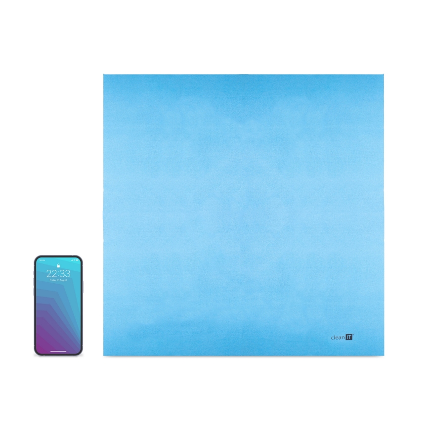 CLEAN IT CL-700 - Πανί καθαρισμού με μικροϊνες 40x42 cm μπλε