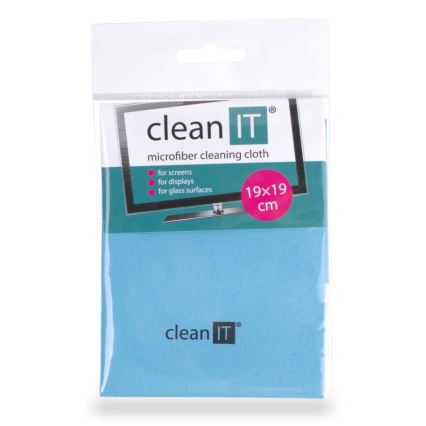 CLEAN IT CL-710 - Πανί καθαρισμού με μικροϊνες 19x19 cm μπλε
