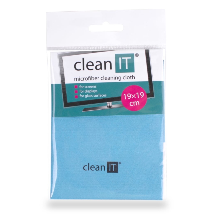CLEAN IT CL-710 - Πανί καθαρισμού με μικροϊνες 19x19 cm μπλε