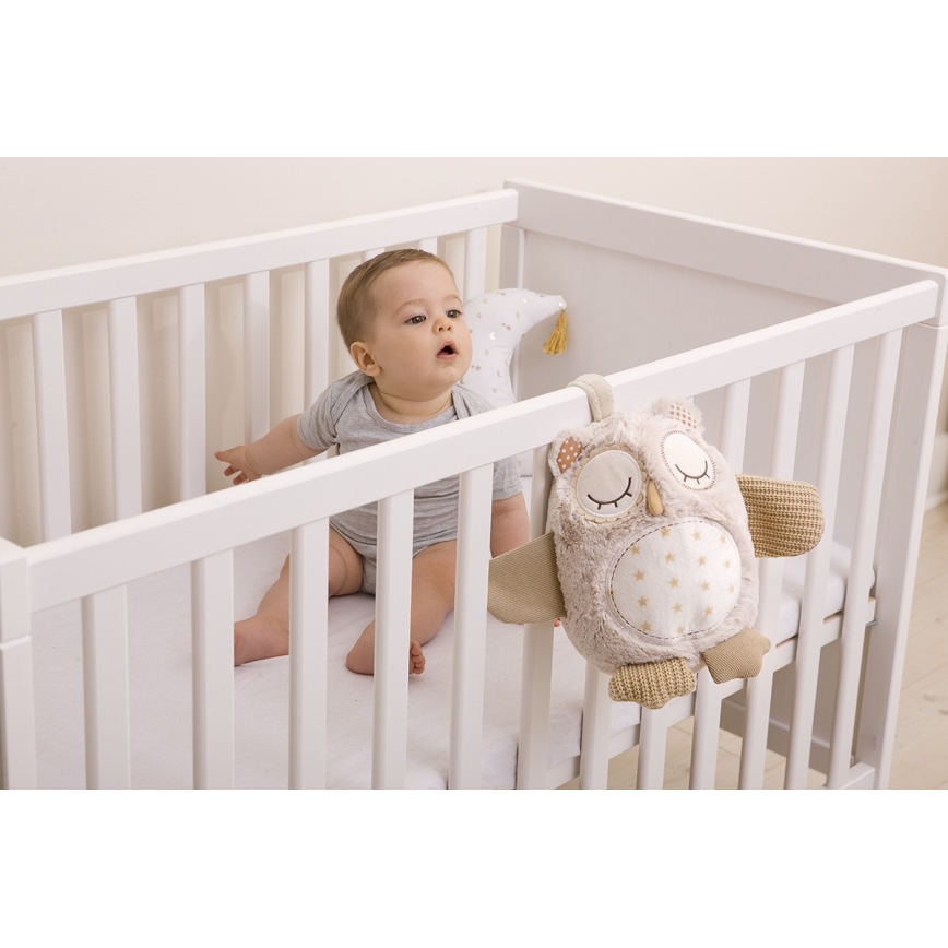 Cloud B - Λούτρινο μουσικό 2xAA κουκουβάγια