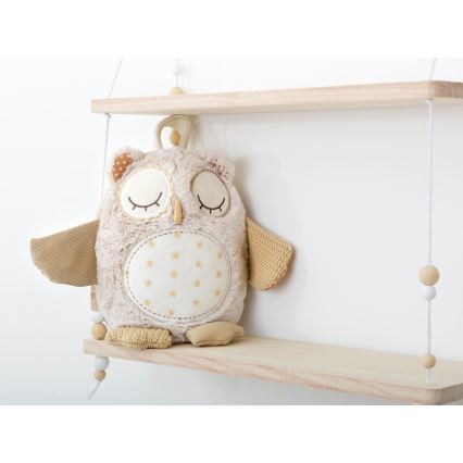 Cloud B - Λούτρινο μουσικό 2xAA κουκουβάγια