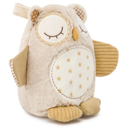 Cloud B - Λούτρινο μουσικό 2xAA κουκουβάγια