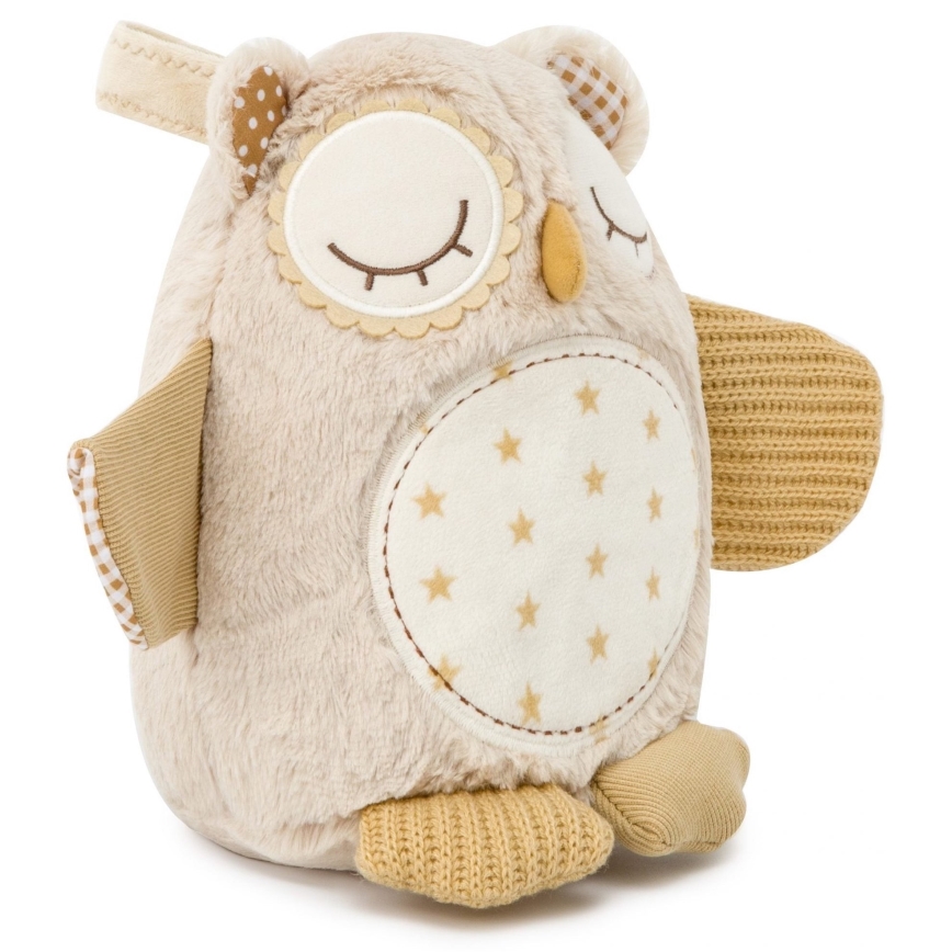 Cloud B - Λούτρινο μουσικό 2xAA κουκουβάγια