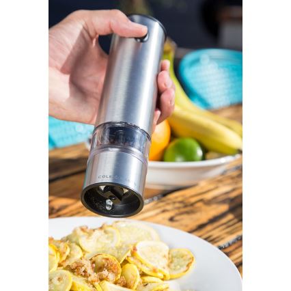 Cole&Mason - Σετ ηλεκτρικών μύλων μπαχαρικών BATTERSEA 2 τεμ. 6xAAA