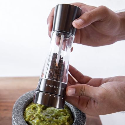 Cole&Mason - Σετ μύλων αλατιού και πιπεριού DERWENT 2 τεμ. 19 εκ. ανθρακί