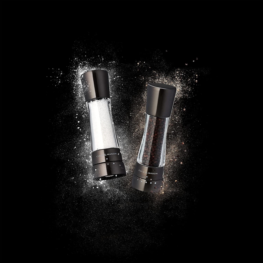 Cole&Mason - Σετ μύλων αλατιού και πιπεριού DERWENT 2 τεμ. 19 εκ. ανθρακί