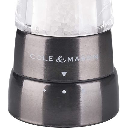 Cole&Mason - Σετ μύλων αλατιού και πιπεριού DERWENT 2 τεμ. 19 εκ. ανθρακί