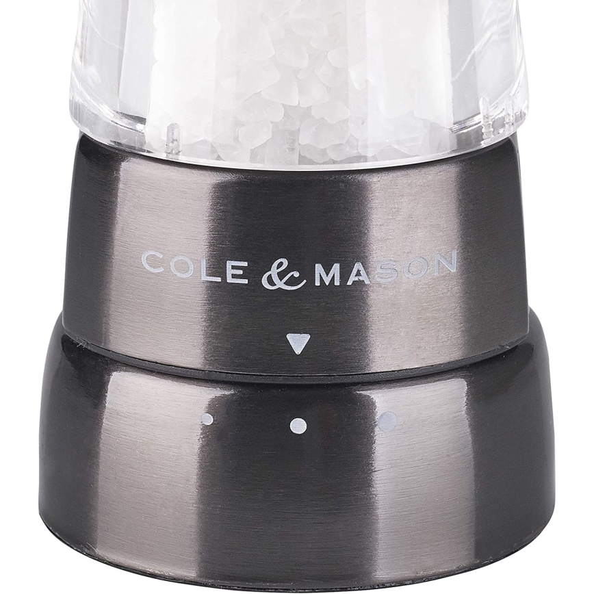 Cole&Mason - Σετ μύλων αλατιού και πιπεριού DERWENT 2 τεμ. 19 εκ. ανθρακί