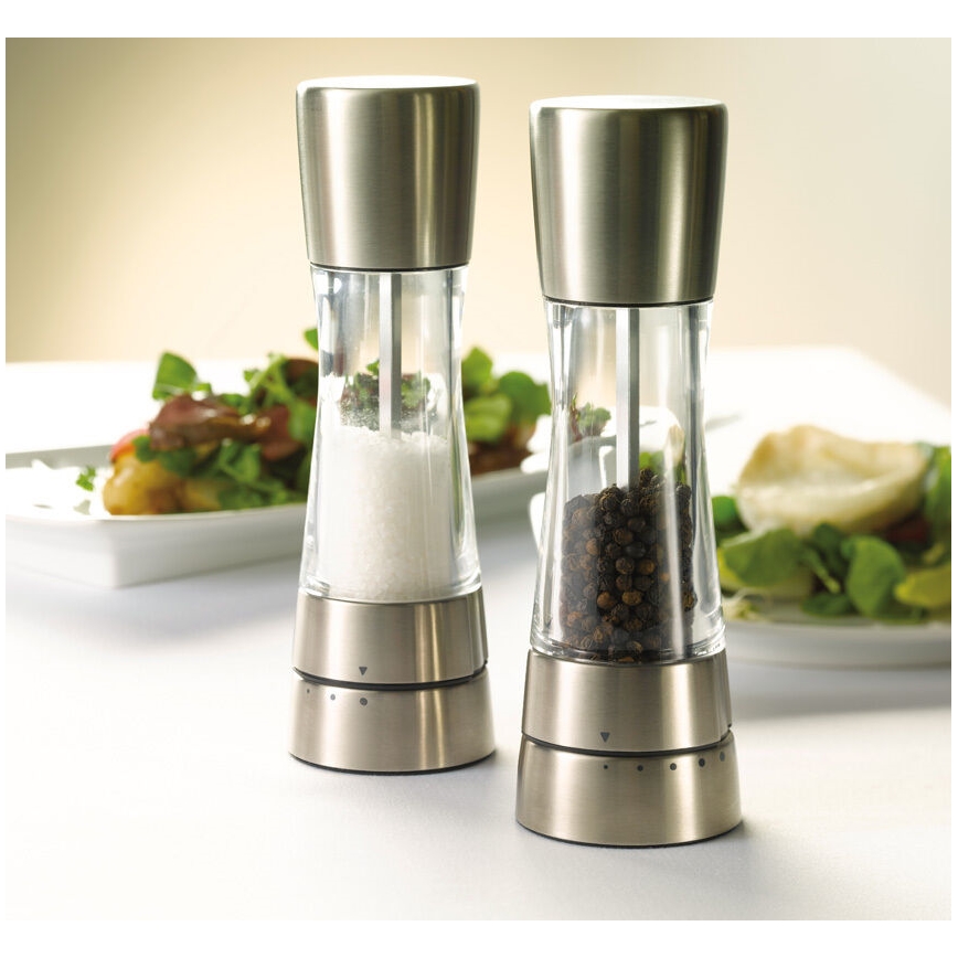Cole&Mason - Σετ μύλων αλατιού και πιπεριού DERWENT 2 τεμ. 19 εκ. γυαλιστερό χρώμιο
