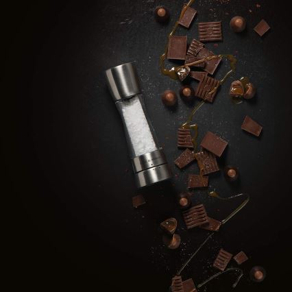 Cole&Mason - Σετ μύλων αλατιού και πιπεριού DERWENT 2 τεμ. 19 εκ. γυαλιστερό χρώμιο