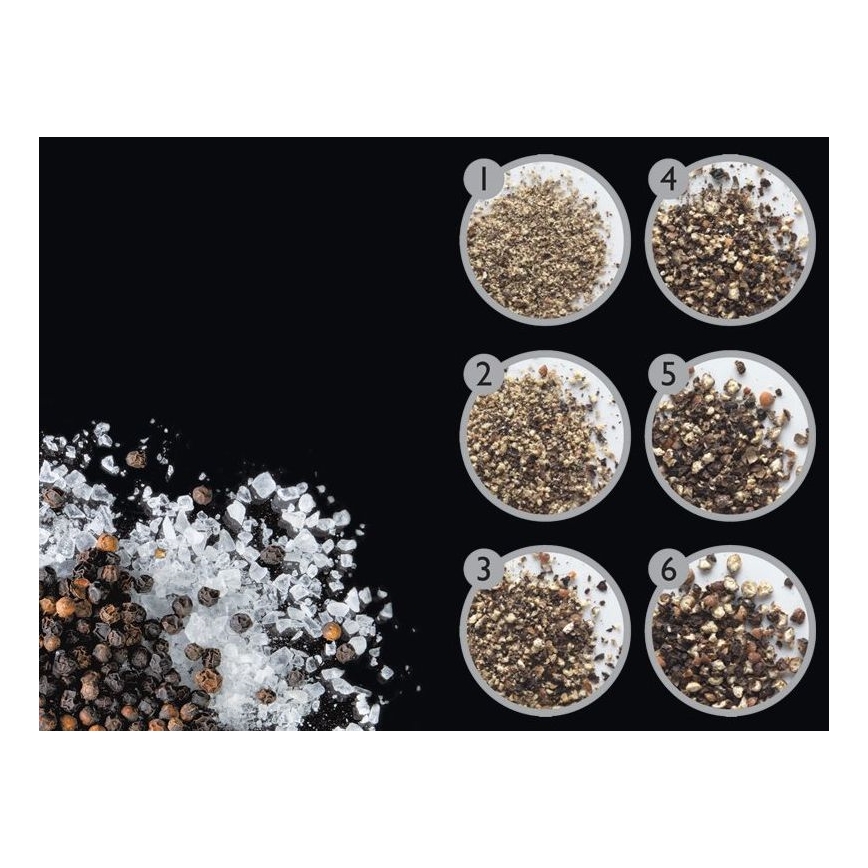 Cole&Mason - Σετ μύλων αλατιού και πιπεριού DERWENT 2 τεμ. 19 εκ. γυαλιστερό χρώμιο