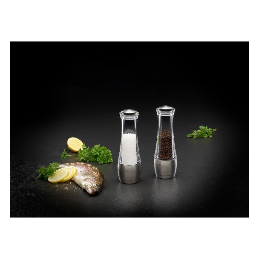 Cole&Mason - Σετ μύλοι αλατιού και πιπεριού AMESBURY 2 τμχ 19 cm