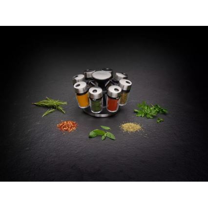 Cole&Mason - Περιστρεφόμενη βάση με μπαχαρικά MASTER 9 τεμ.