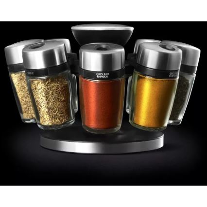 Cole&Mason - Περιστρεφόμενη βάση με μπαχαρικά MASTER 9 τεμ.