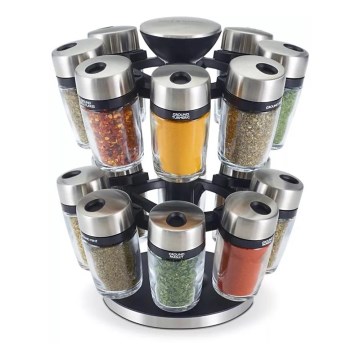 Cole&Mason - Περιστρεφόμενη βάση με μπαχαρικά MASTER 17 τεμ.