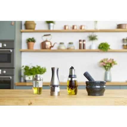 Cole&Mason - Γουδί από γρανίτη με γουδοχέρι GRANITE διάμετρος 18 cm γρανίτης/μαύρο