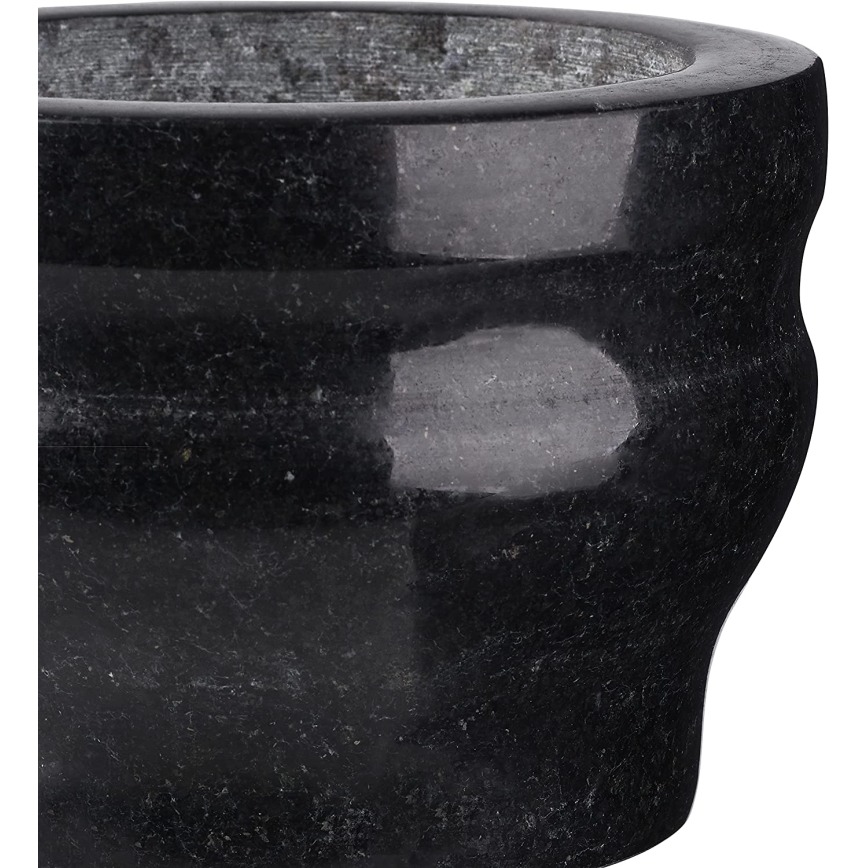 Cole&Mason - Γουδί από γρανίτη με γουδοχέρι GRANITE διάμετρος 18 cm γρανίτης/μαύρο