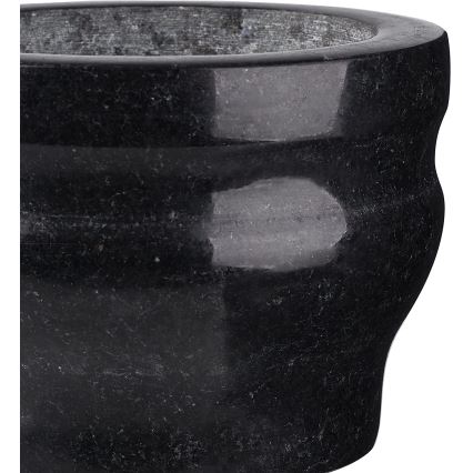 Cole&Mason - Γρανιτένιος γουδοχέρης με γουδοχέρι GRANITE διάμ. 18 εκ. γρανίτης/μαύρο