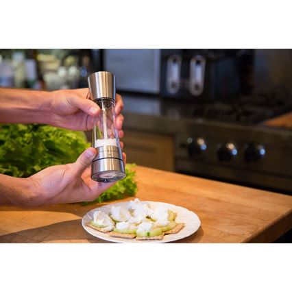 Cole&Mason - Μύλος αλατιού DERWENT 19 εκ. γυαλιστερό χρώμιο