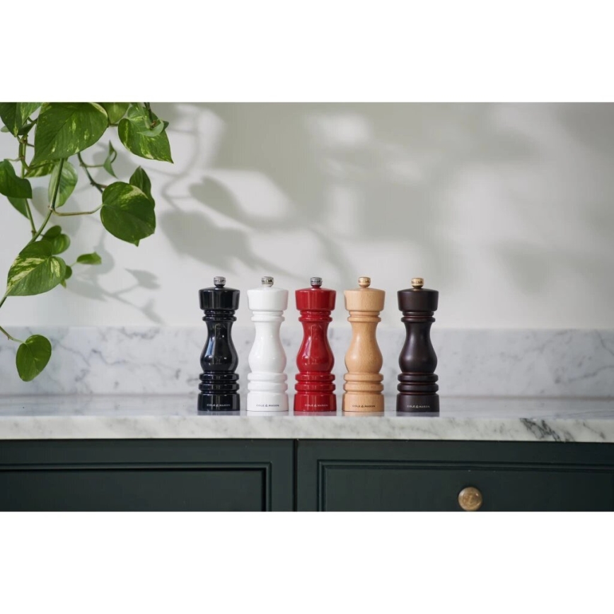 Cole&Mason - Μύλος αλατιού LONDON 18 cm οξιά/μαύρο