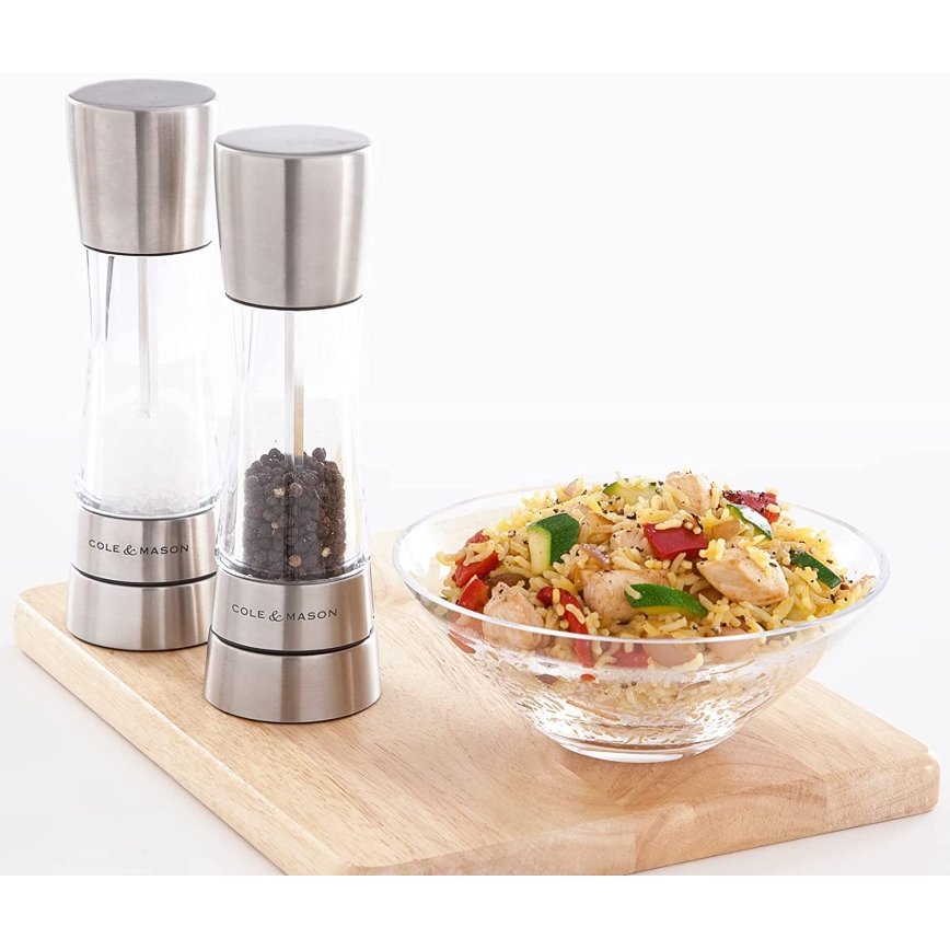 Cole&Mason - Μύλος πιπεριού DERWENT 19 εκ. γυαλιστερό χρώμιο