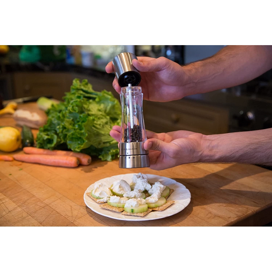 Cole&Mason - Μύλος πιπεριού DERWENT 19 εκ. γυαλιστερό χρώμιο