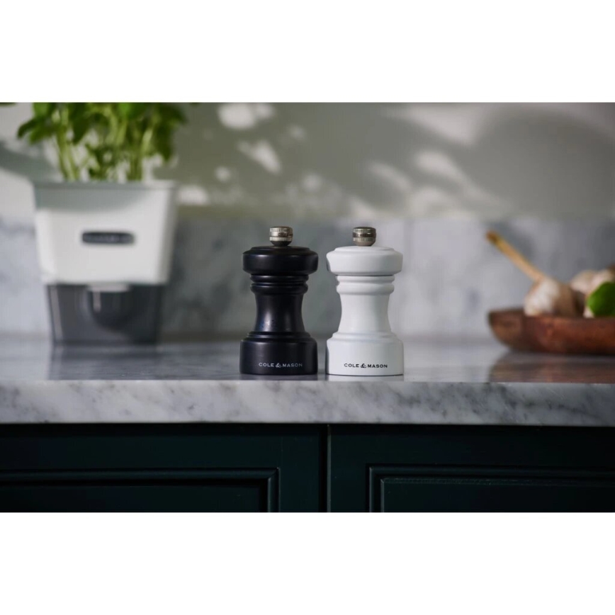 Cole&Mason - Μύλος πιπεριού HOXTON 10,4 cm οξιά/λευκό ματ