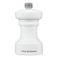 Cole&Mason - Μύλος πιπεριού HOXTON 10,4 cm οξιά/γυαλιστερό λευκό
