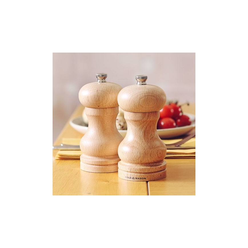 Cole&Mason - Μύλος αλατιού CAPSTAN BEECH οξιά 12 cm