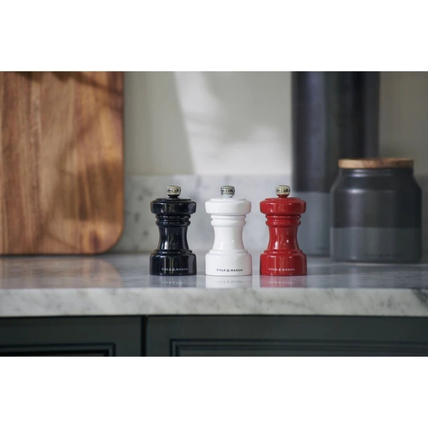 Cole&Mason - Μύλος αλατιού HOXTON 10,4 cm οξιά/κόκκινο