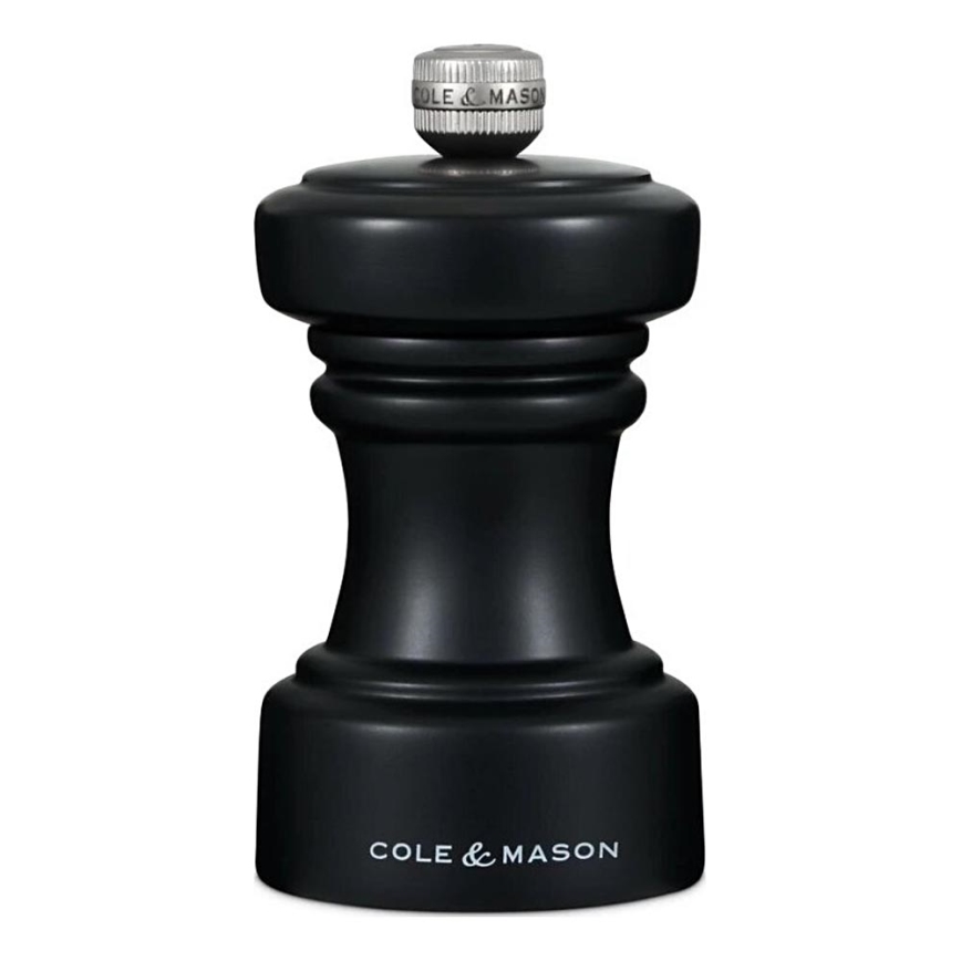 Cole&Mason - Μύλος αλατιού HOXTON 10,4 cm οξιά/ματ μαύρο