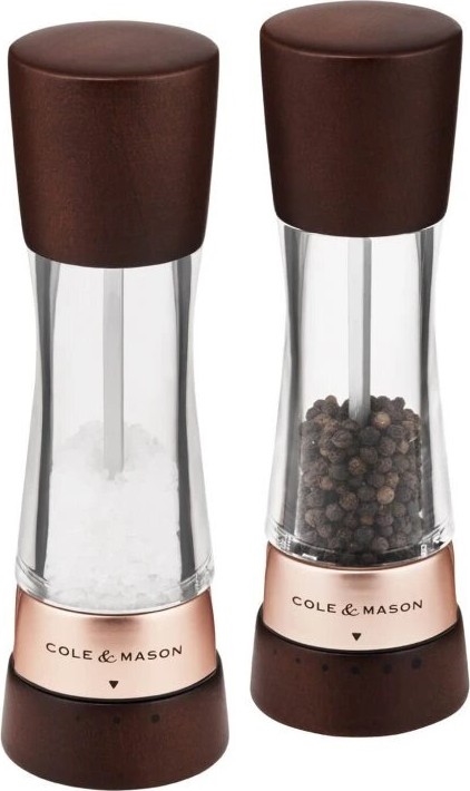 Cole&Mason - Μύλος αλατιού και πιπεριού DERWENT 2 τμχ 19 cm οξιά/καφέ