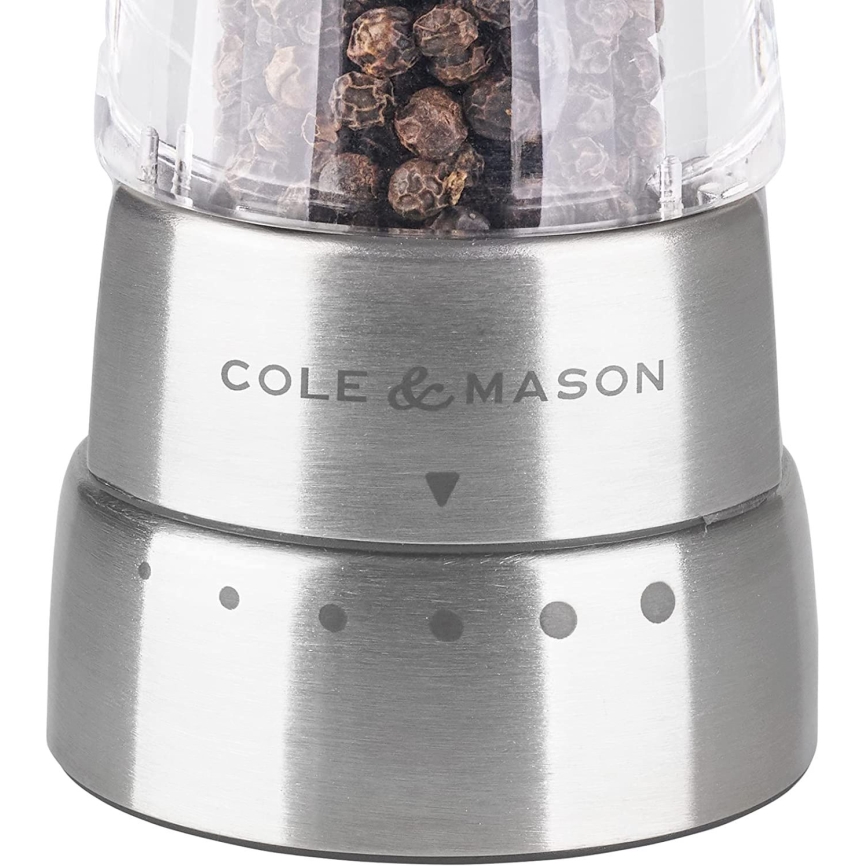 Cole&Mason - Μύλος πιπεριού DERWENT 19 cm γυαλιστερό χρώμιο