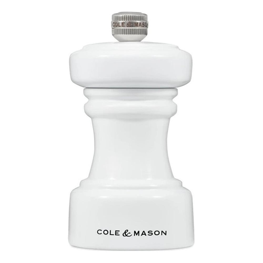 Cole&Mason - Μύλος πιπεριού HOXTON 10,4 cm οξιά/γυαλιστερό λευκό