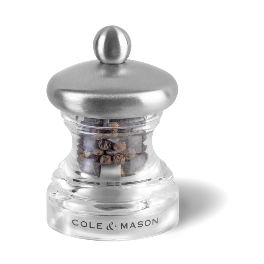 Cole&Mason - Σετ μύλοι αλατιού και πιπεριού BUTTON 2 τμχ 6,5 cm