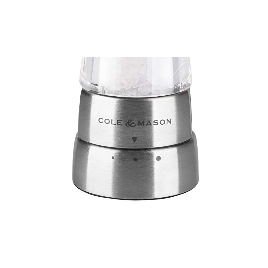 Cole&Mason - Σετ μύλοι αλατιού και πιπεριού DERWENT 2 τμχ 19 cm γυαλιστερό χρώμιο