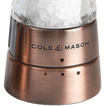 Cole&Mason - Σετ μύλοι αλατιού και πιπεριού DERWENT 2 τμχ 19 cm χάλκινοι