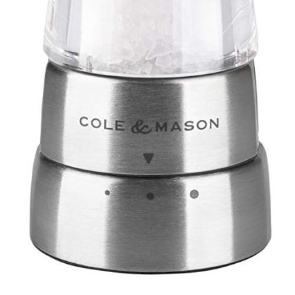Cole&Mason - Σετ μύλων αλατιού και πιπεριού DERWENT 2 τεμ. 19 εκ. γυαλιστερό χρώμιο