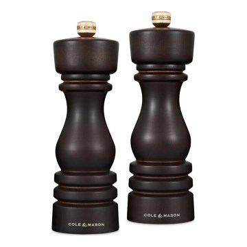 Cole&Mason - Σετ μύλων αλατιού και πιπεριού LONDON 2 τεμ. 18 εκ. οξιά/καφέ