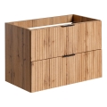 COMAD ADEL OAK 82-80-B-2S - Ντουλάπι μπάνιου κάτω από τον νιπτήρα ADEL 57x80,2 cm σε απόχρωση δρυός