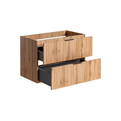 COMAD ADEL OAK 82-80-B-2S - Ντουλάπι μπάνιου κάτω από τον νιπτήρα ADEL 57x80,2 cm σε απόχρωση δρυός