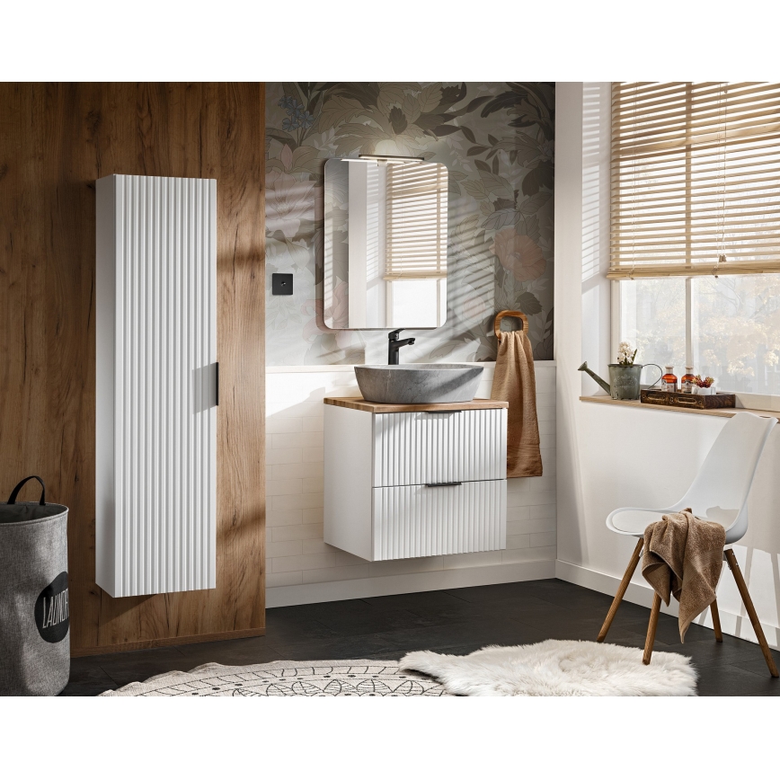 COMAD ADEL WHITE 82-60-B-2S - Ντουλάπι μπάνιου κάτω από νιπτήρα ADEL 57x60,2 cm, σε λευκό