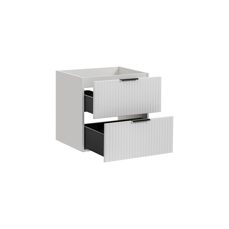 COMAD ADEL WHITE 82-60-B-2S - Ντουλάπι μπάνιου κάτω από νιπτήρα ADEL 57x60,2 cm, σε λευκό