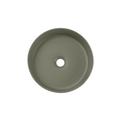COMAD BEYOND 2 OLIVER ΠΡΑΣΙΝΟ ( E-6565 ) - Νιπτήρας μπάνιου BEYOND διάμετρος 36 cm κεραμικό/ματ πράσινο