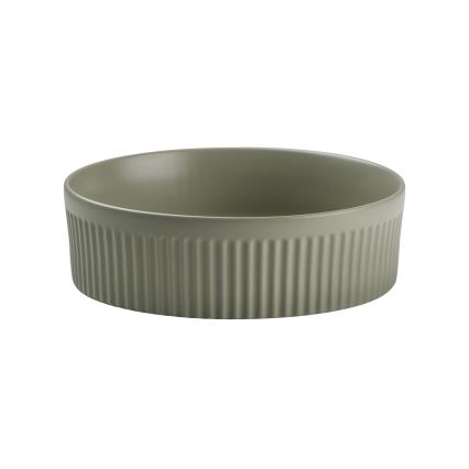 COMAD BEYOND 2 OLIVER ΠΡΑΣΙΝΟ ( E-6565 ) - Νιπτήρας μπάνιου BEYOND διάμετρος 36 cm κεραμικό/ματ πράσινο