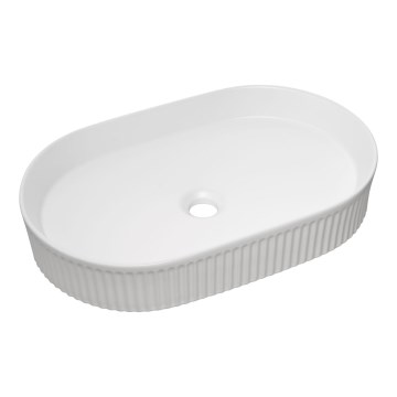 COMAD BEYOND 3 ΛΕΥΚΟ (E-6531) - Νιπτήρας για πάγκο BEYOND 56x36 εκ. κεραμικός/γυαλιστερό λευκό