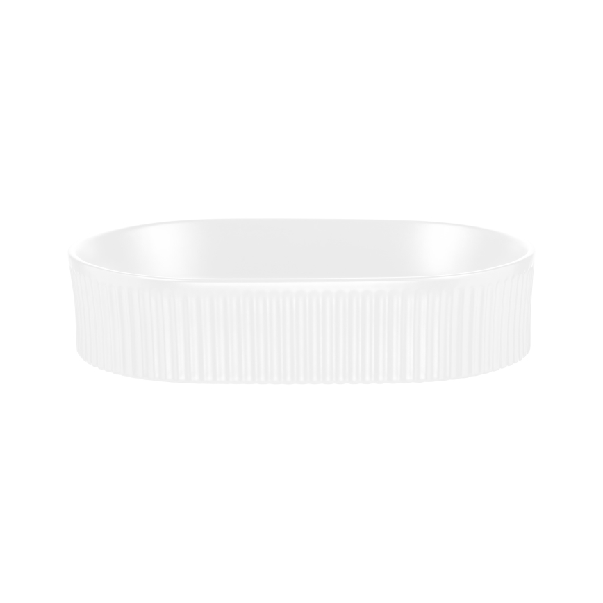 COMAD BEYOND 5 WHITE ( E-6564 ) - Νιπτήρας μπάνιου BEYOND 48x32,5 cm κεραμικό/λευκό ματ