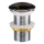 COMAD CLICK-CLACK T201M-B12-3 - Βαλβίδα νιπτήρος CLICK-CLACK διάμετρος 7 cm ματ μαύρο