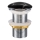 COMAD CLICK-CLACK T201M-B2-3 - Βαλβίδα νιπτήρος CLICK-CLACK διάμετρος 7 cm ματ μαύρο